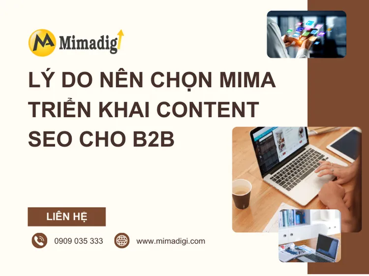 Why Choose MIMA to Implement SEO Content for B2B at mima