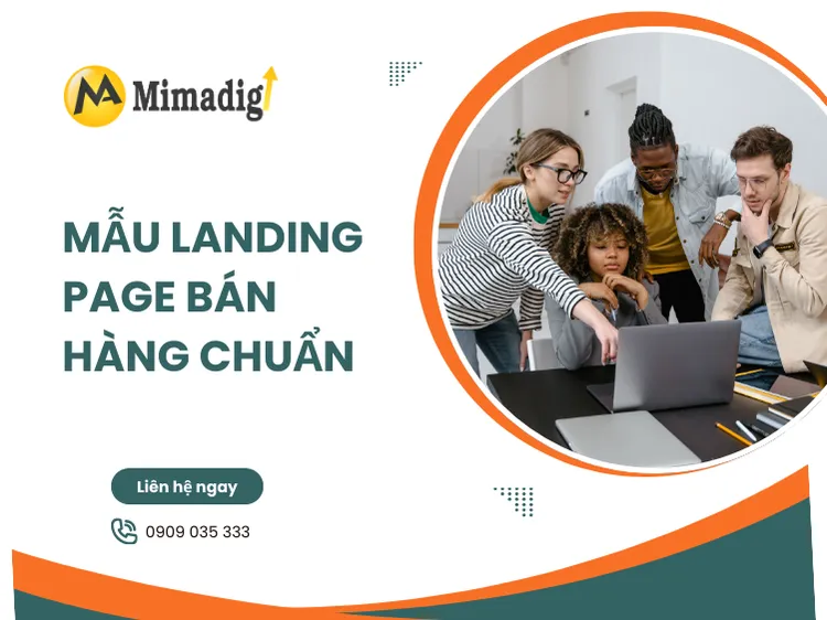 Standard Sales Landing Page Template – Case study from MIMA