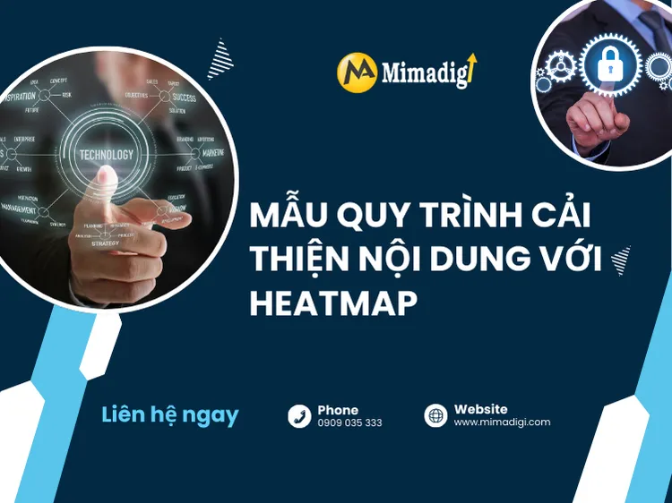 Sample Process for Improving Content with Heatmaps at mima
