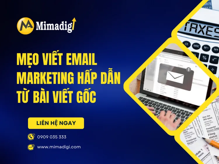 Tips for writing attractive email marketing from original articles at mima