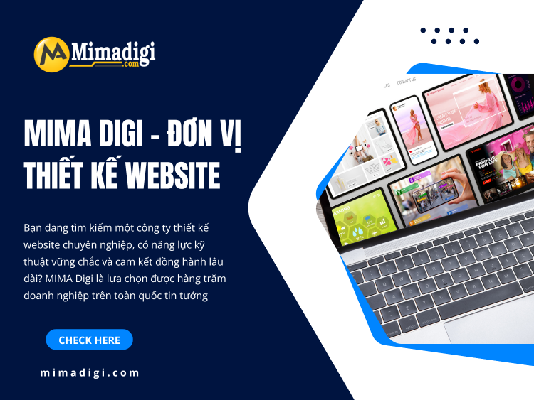 MIMA Digi – Reputable Website Design Company for Lạng Sơn Businesses