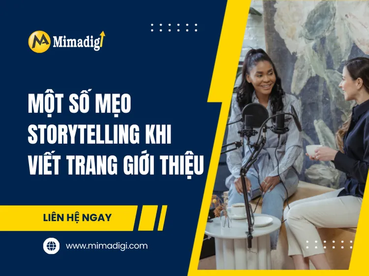 Some Storytelling Tips When Writing an About Us Page at mima