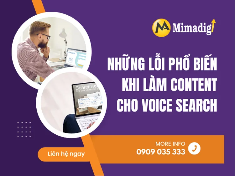Common mistakes when creating content for voice search at mima