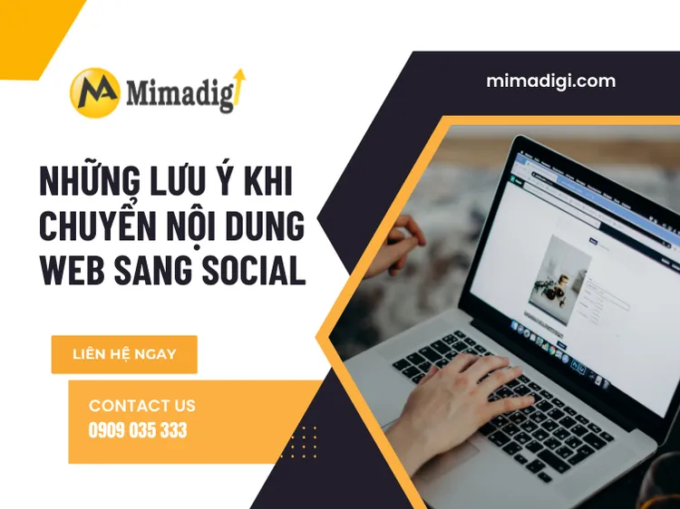 Things to Note When Converting Web Content to Social at mima