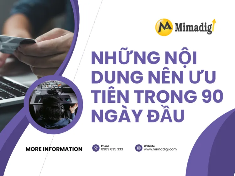 Content to Prioritize in the First 90 Days at mima