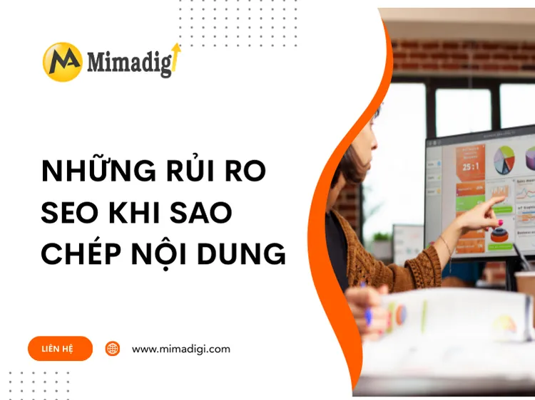 SEO Risks of Copying Content at mima