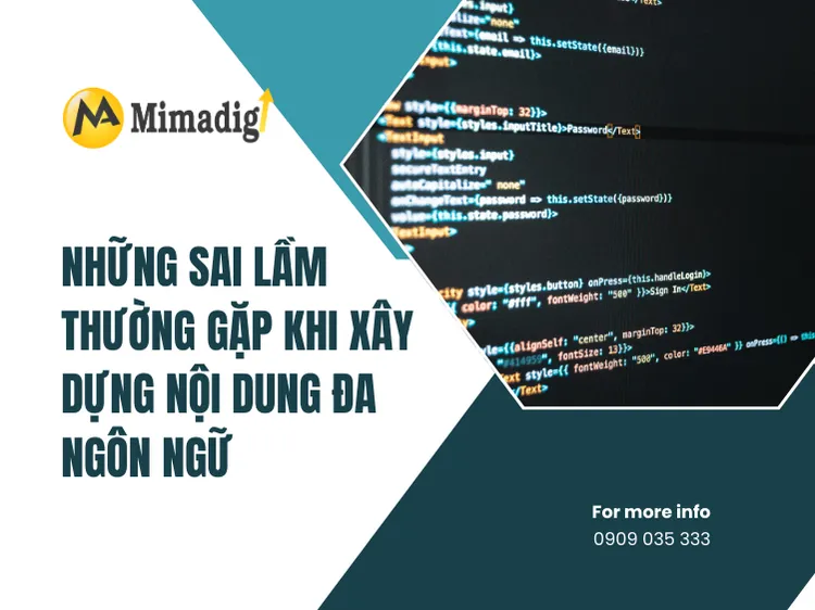 Common Mistakes When Building Multilingual Content at mima