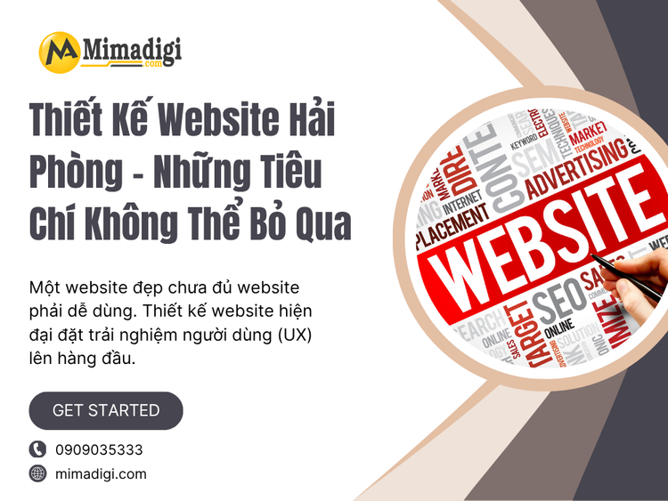 Thiết Kế Website Hải Phòng – Những Tiêu Chí Không Thể Bỏ Qua