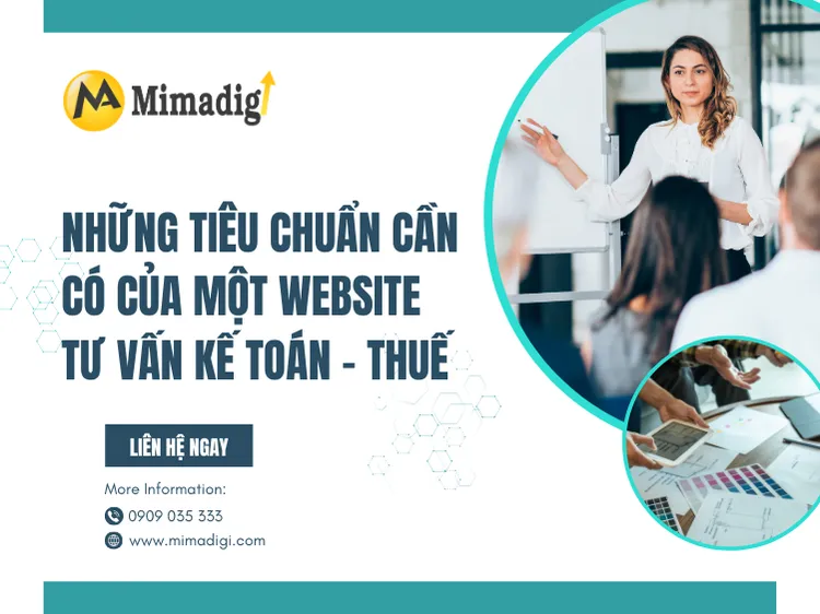 Essential Standards for a Tax & Accounting Consulting Website at mima
