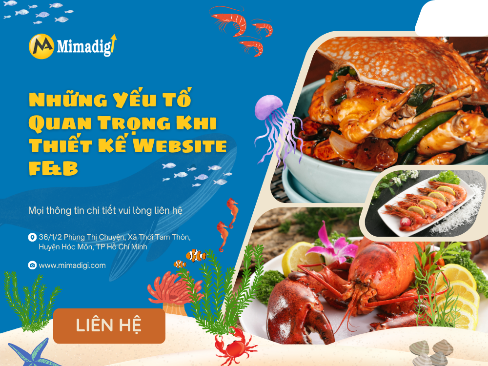 Key Elements of an Effective F&B Website Design at mimadigi