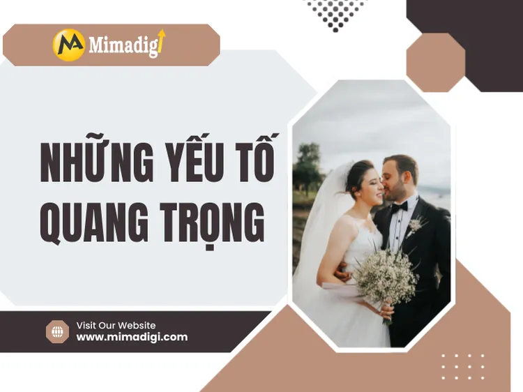 Những yếu tố quan trọng trong thiết kế website studio chụp ảnh cưới tại mima