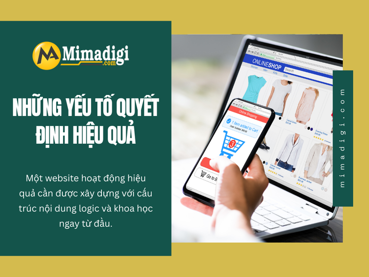 Những yếu tố quyết định hiệu quả của một website tại Tân Thuận