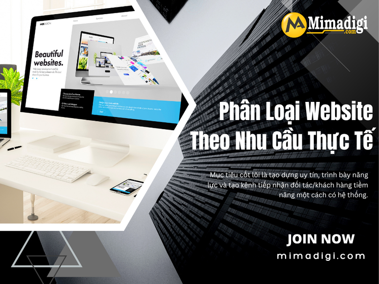 Website Types Based on the Actual Needs of Bac Ninh Businesses