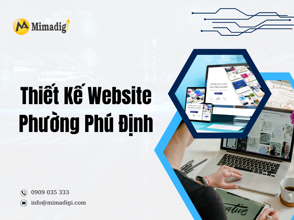 Thiết Kế Website Phường Phú Định tại mima