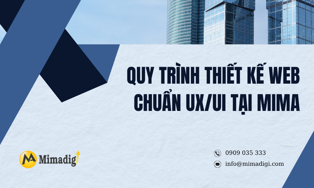 Quy trình thiết kế website tại mimadigi