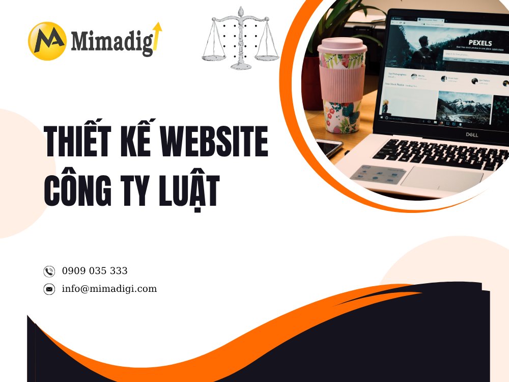 Thiết kế website công ty luật tại mima