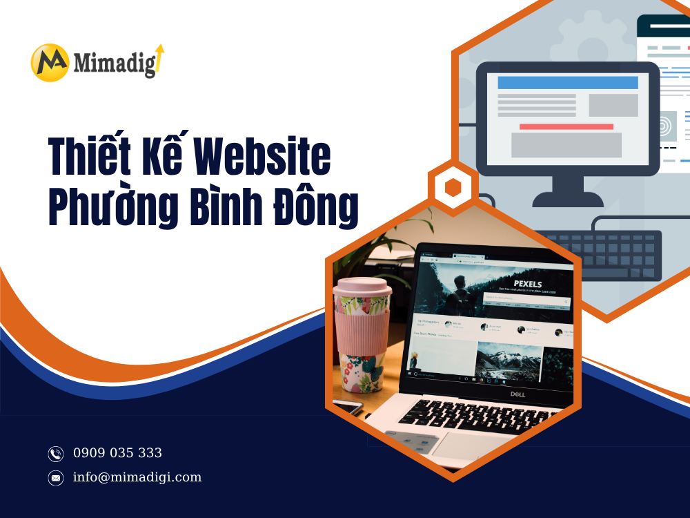 Thiết Kế Website Phường Bình Đông tại mima