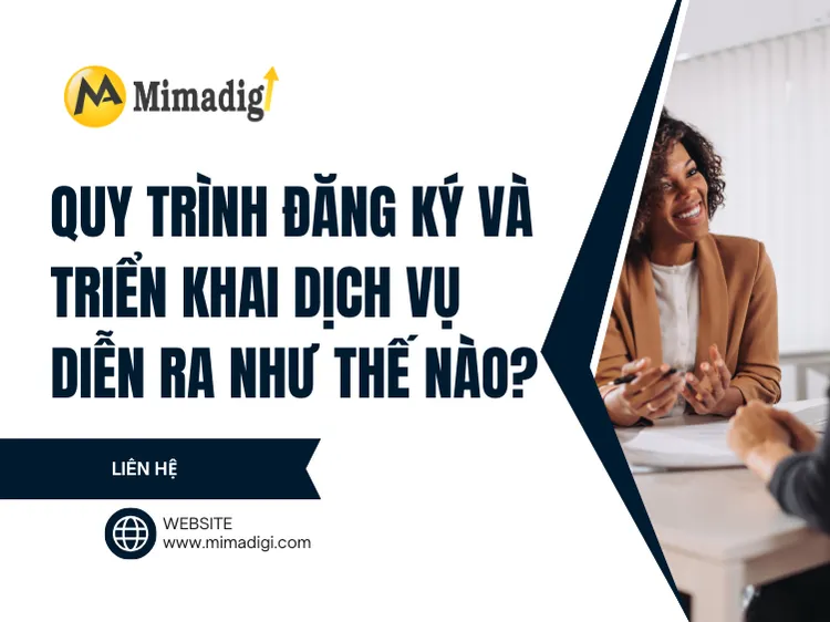 What is the process for registering and deploying the service? at mima