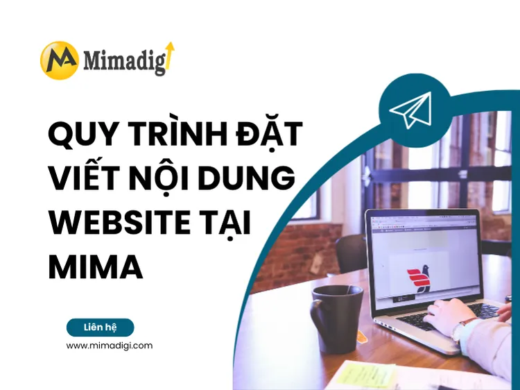 Website content ordering process at MIMA 
