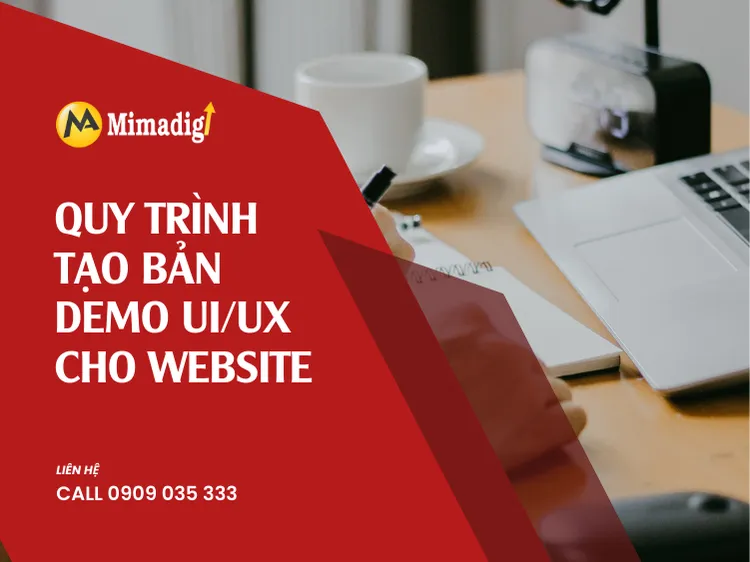 Process of Creating a UI/UX Demo for a Website at mima