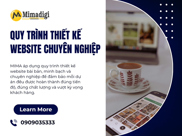 Quy Trình Thiết Kế Website Chuyên Nghiệp Của MIMA