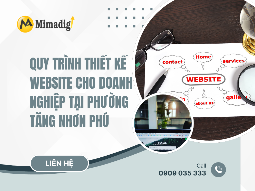Quy Trình Thiết Kế Website Cho Doanh Nghiệp Tại Phường Tăng Nhơn Phú tại mima