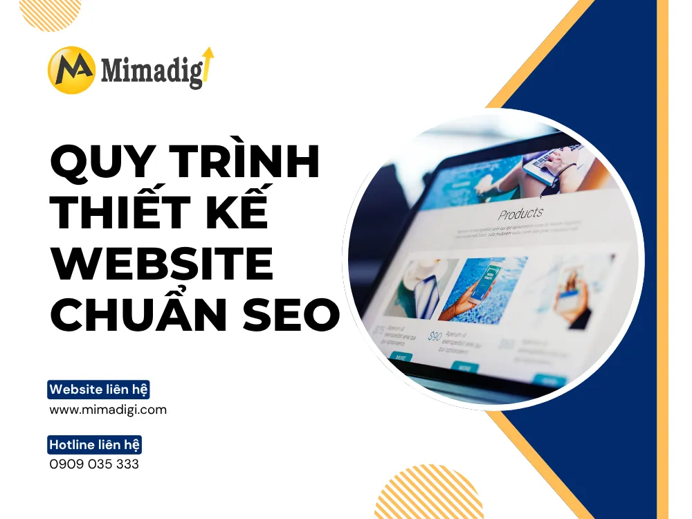 Quy Trình Thiết Kế Website Chuẩn SEO tại mima
