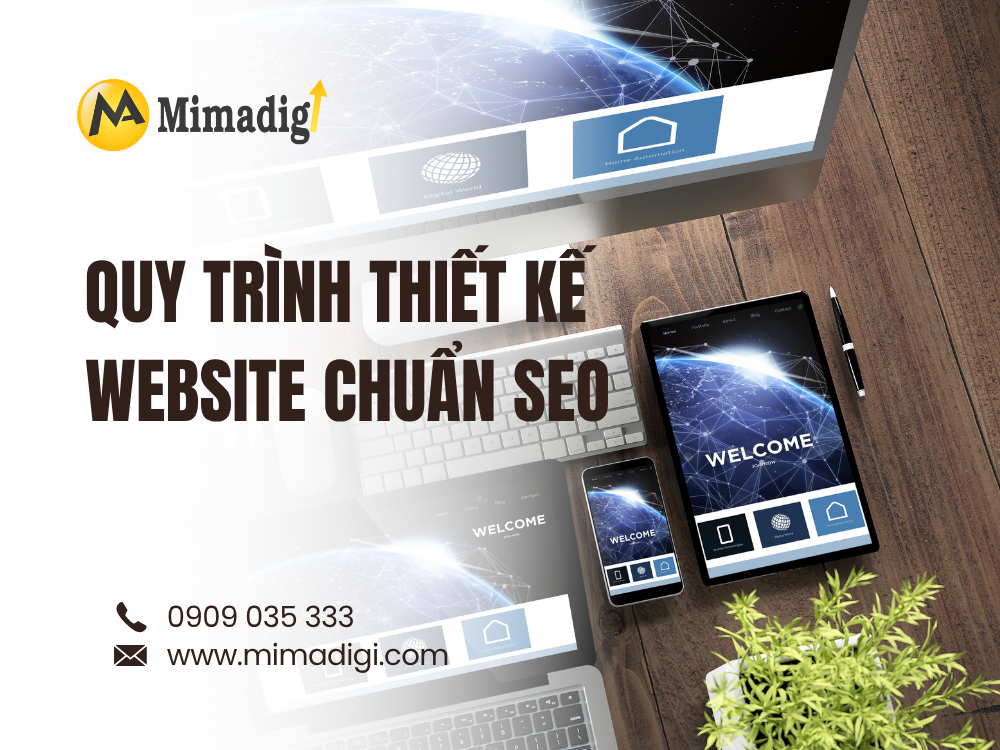 Quy Trình Thiết Kế Website Chuẩn SEO tại mima