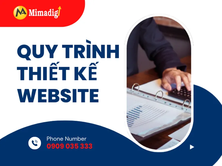 Quy trình thiết kế website dịch vụ kiểm toán tại MIMA 