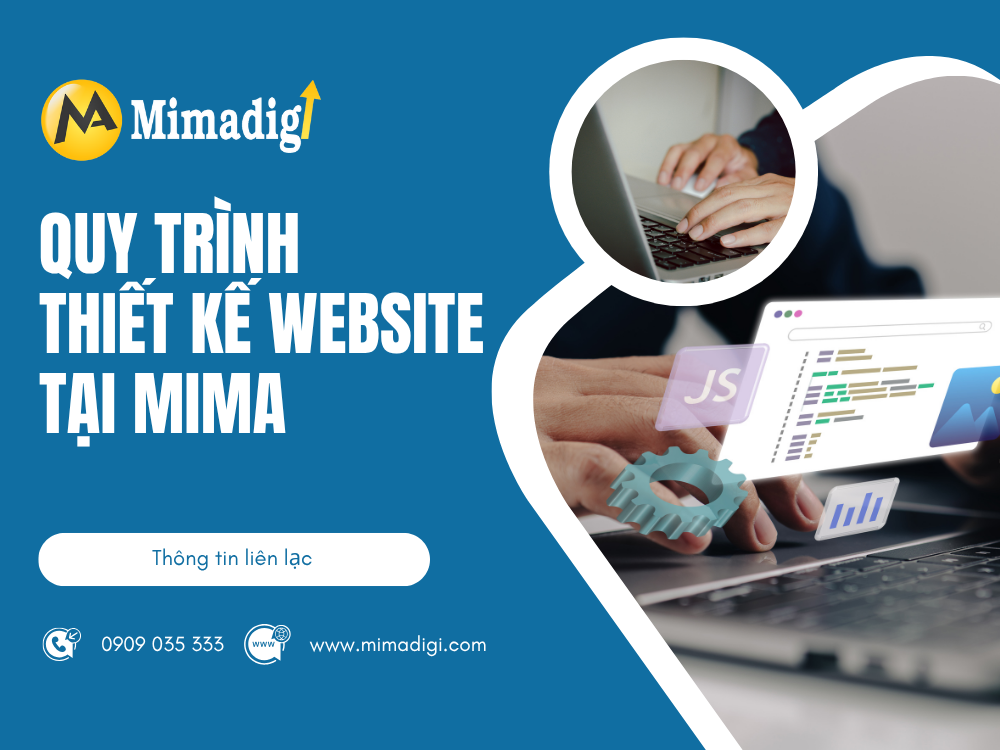Quy trình thiết kế website tại mima