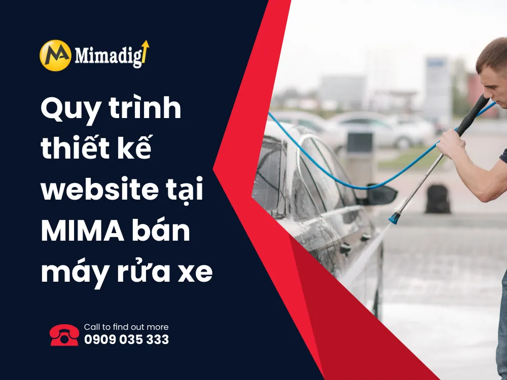 Quy trình thiết kế website tại MIMA 