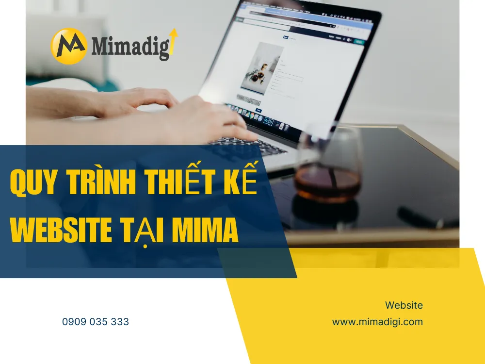Quy trình thiết kế website tại MIMA 