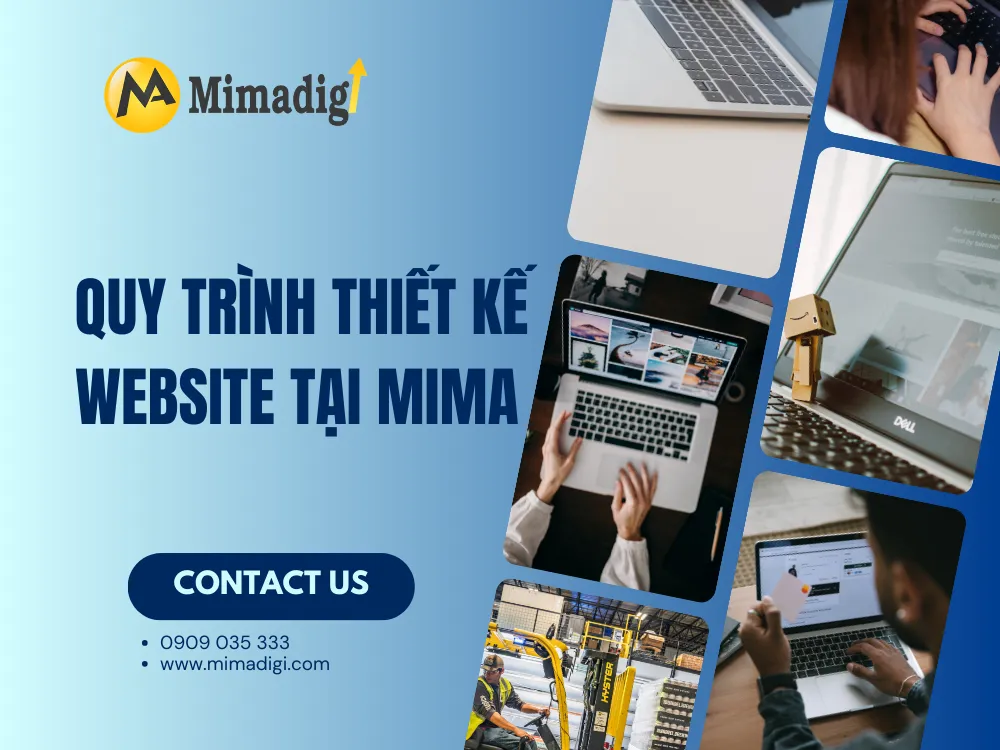 Quy trình thiết kế website tại MIMA