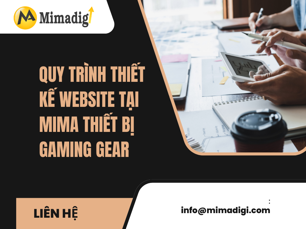 Quy trình thiết kế website tại MIMA 