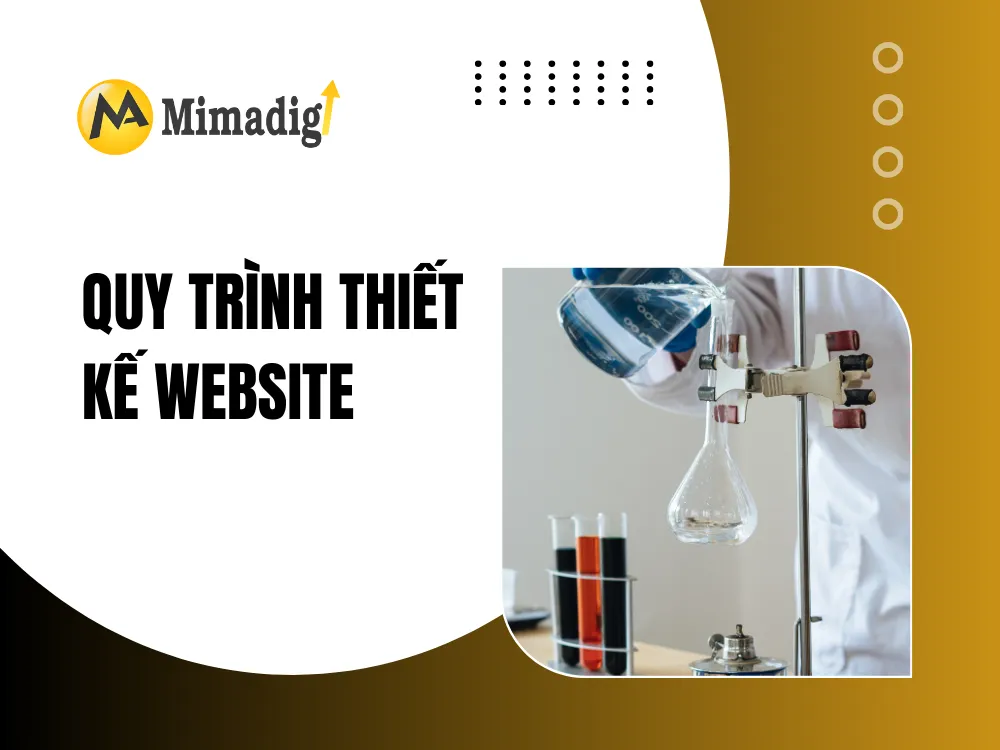 Quy trình thiết kế website trung tâm xét nghiệm tại MIMA 