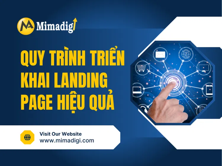 Effective Landing Page Implementation Process at mima