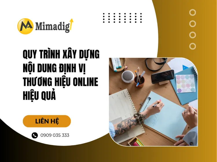 Effective Online Brand Positioning Content Building Process at mima