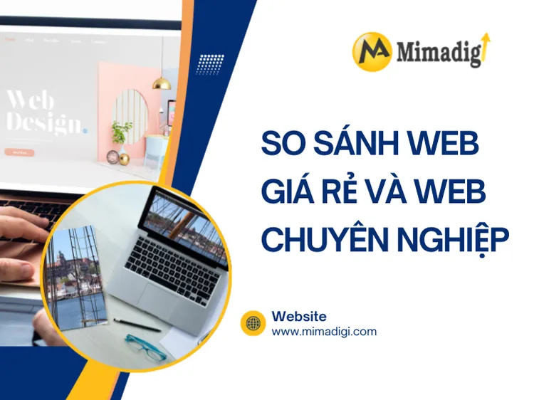 Comparing cheap and professional websites at mima