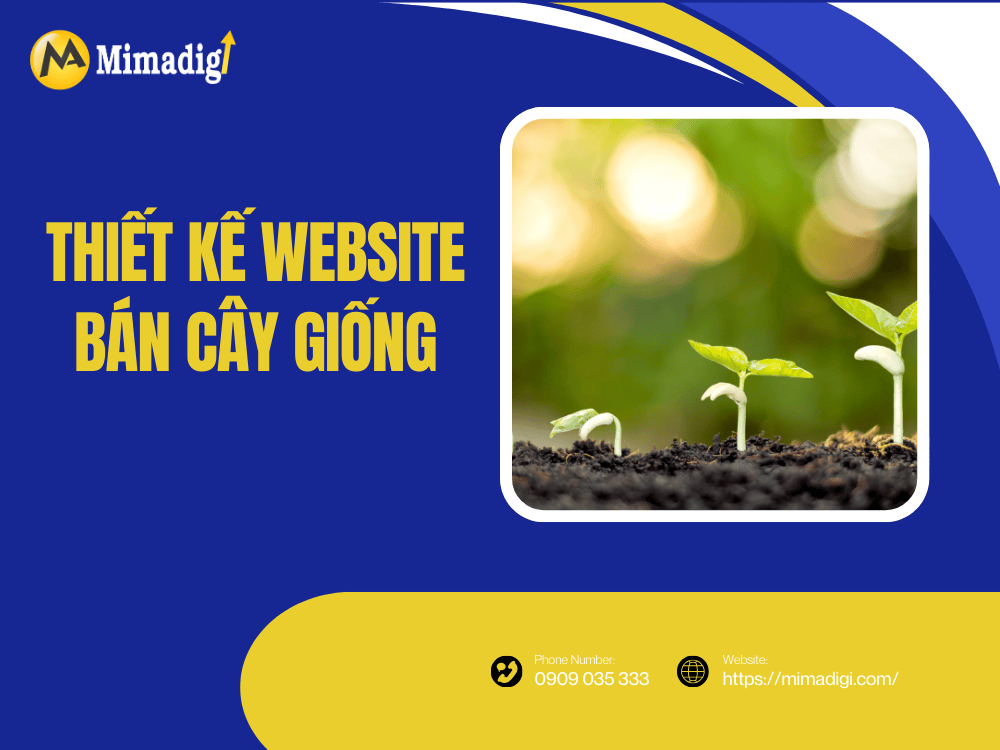 Why is it necessary to design a seedling sales website? at MIMA
