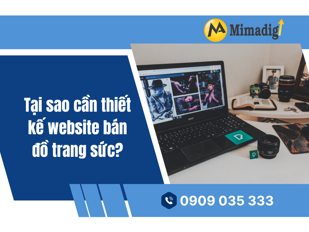 Tại sao cần thiết kế website bán đồ trang sức? tại mima