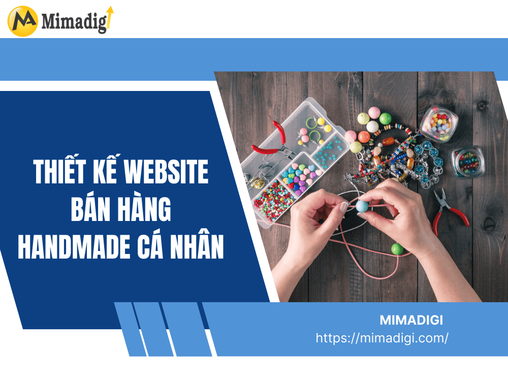 Why is it necessary to design a personal handmade goods website? at MIMA