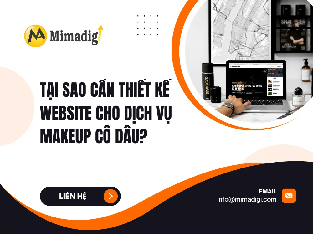 Tại Sao Cần Thiết Kế Website Cho Dịch Vụ Makeup Cô Dâu? tại mima