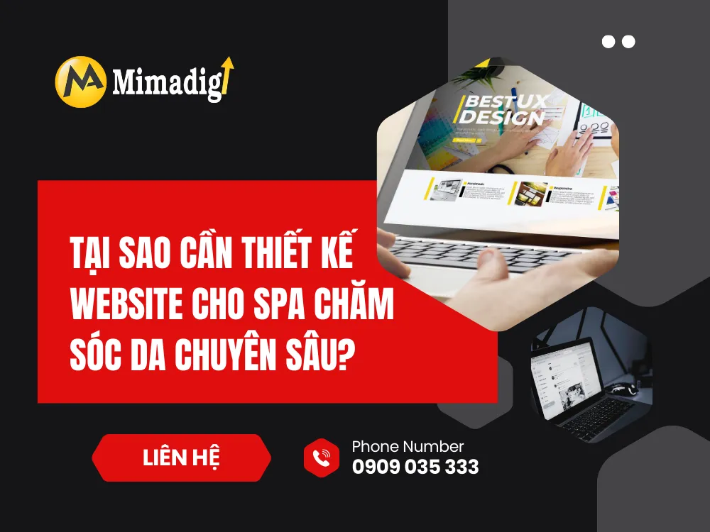 Tại Sao Cần Thiết Kế Website Cho Spa Chăm Sóc Da Chuyên Sâu? tại mima