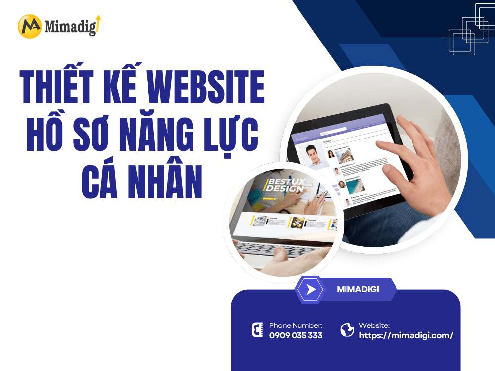 Why is it necessary to design a professional personal portfolio website? at MIMA