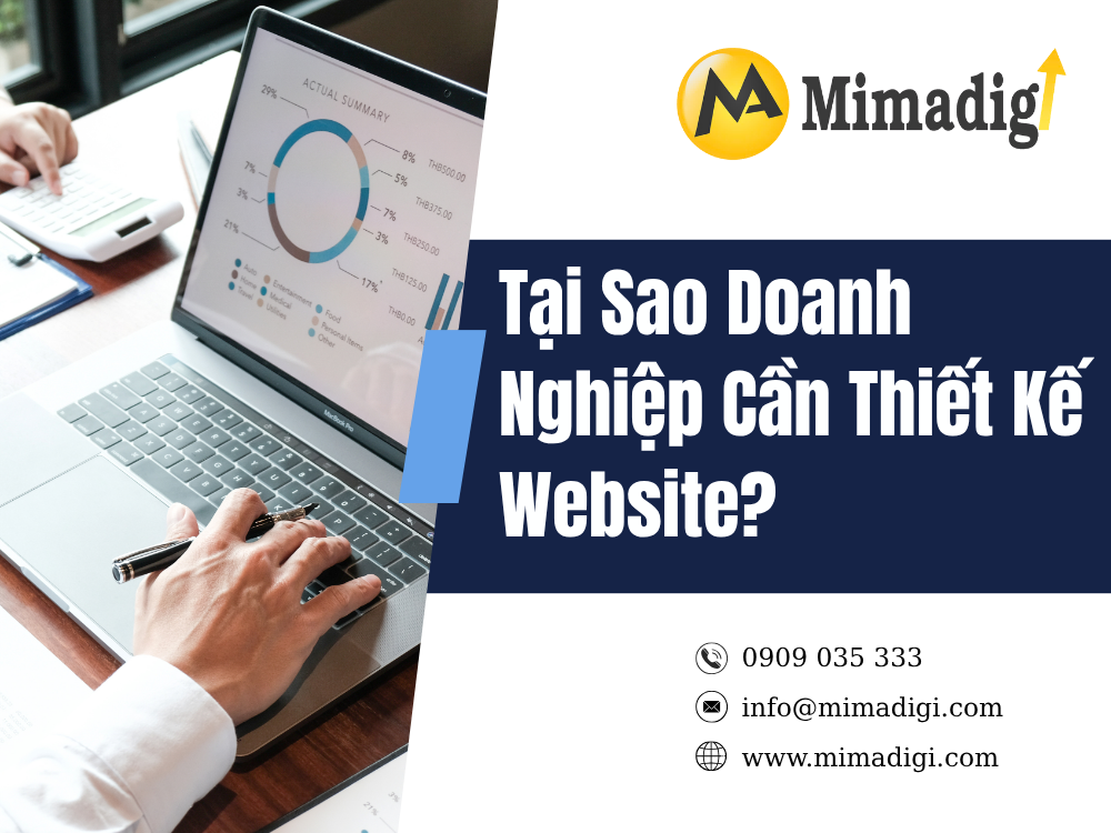 Tại Sao Doanh Nghiệp Cần Thiết Kế Website? tại mima
