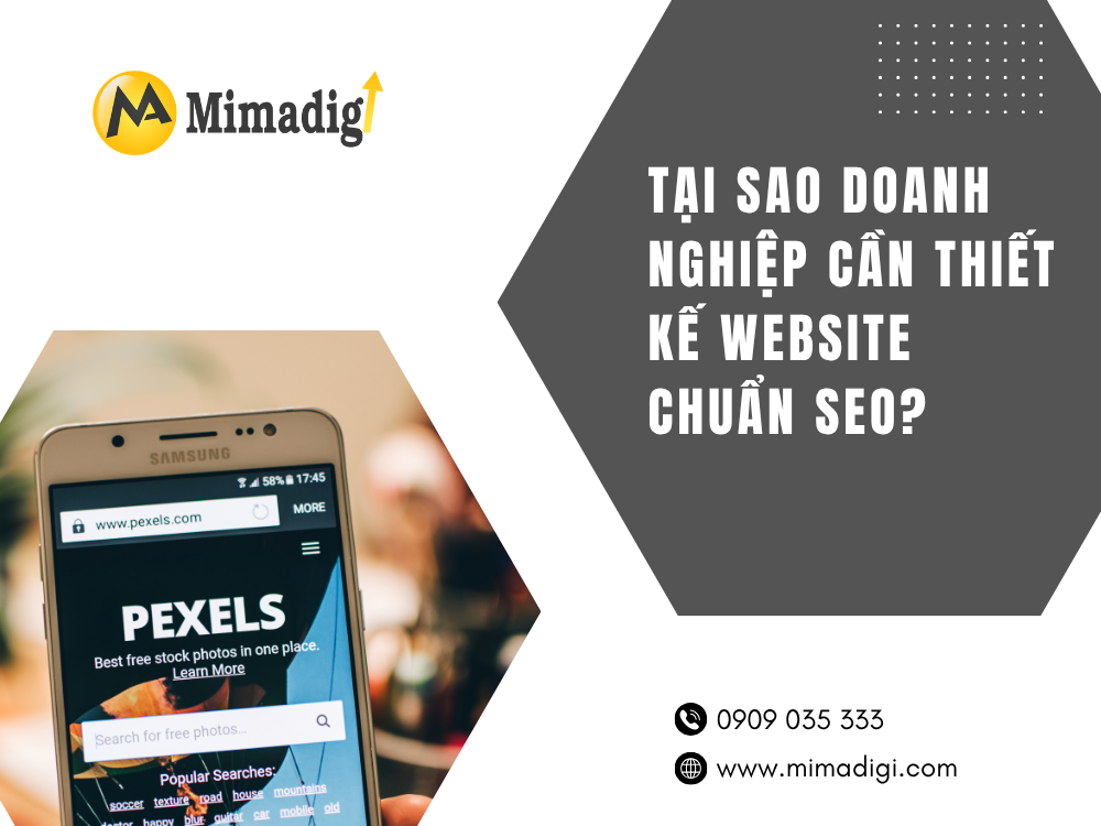 Tại Sao Doanh Nghiệp Cần Thiết Kế Website Chuẩn SEO? tại mima
