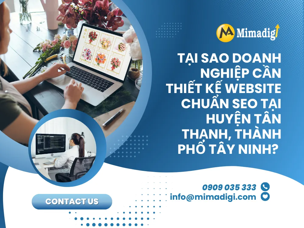 Tại Sao Doanh Nghiệp Cần Thiết Kế Website Chuẩn SEO Tại Huyện Tân Thạnh, Thành Phố Tây Ninh? tại mima