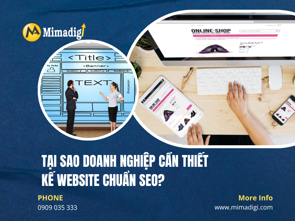Tại Sao Doanh Nghiệp Cần Thiết Kế Website Chuẩn SEO? tại mima