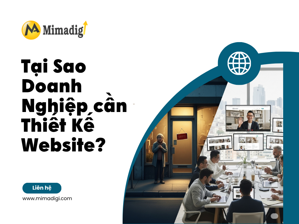 Tại Sao Doanh Nghiệp Cần Thiết Kế Website? tại mima