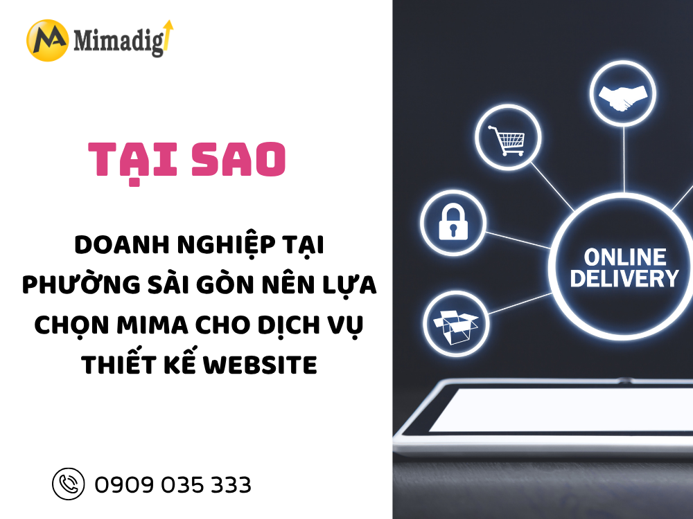 Why Businesses in Phường Sài Gòn Should Choose MIMA for Website Design Services at mima